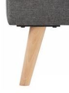 Bettfu0ß Massivholz